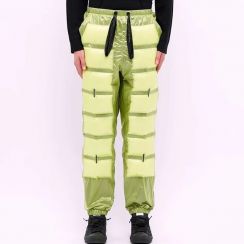 Durable Drawstring Lightweight Warm Puffer Down Pants for Men