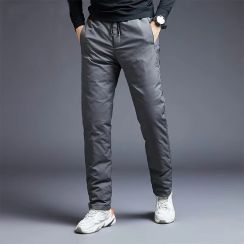 3 Pcs Thicken Thermal White Duck Down Pants