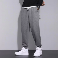 3 Prs Mens Heavyweight Sherpa Lined Fleece Jogger Sweatpants