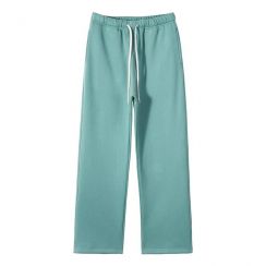 2 Prs Winter Heavyweight Wide Leg Cotton Sweatpants
